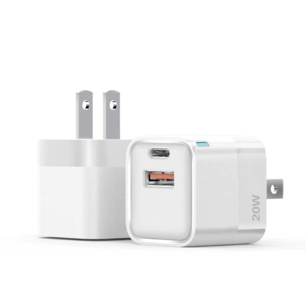 PD20W Charger Fast Charging Wall Charger USBC Power Adapter For Phone