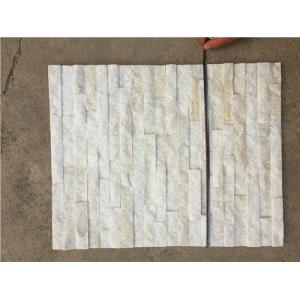 White Marble Mini Panel , Cultured Stone Mini Panel Moisture Resistant