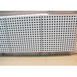 High strength Perforated Aluminum Wall Panels with Accoustical Backing