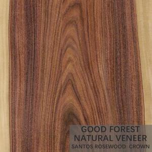 Hotel Rosewood Natural Wood Veneer Of Crown Cut Quarter Straight