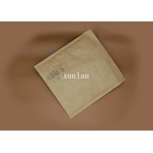 No Fading Kraft Paper Bubble Mailers PE Material With 2 Sealing Sides
