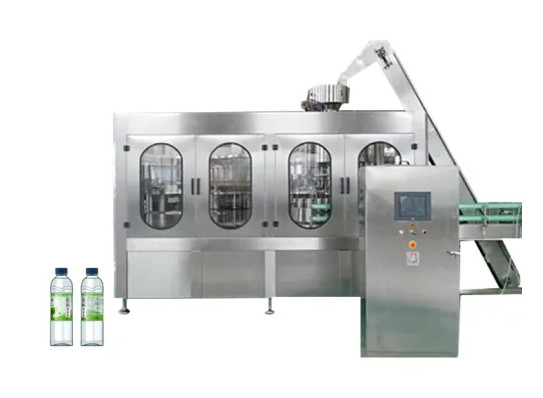 SUS304 Plastic Bottle Filling Machine PLC Drinking Mineral Water Machine 8.3KW