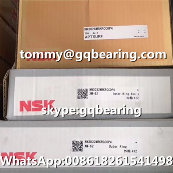 Buy P4 Precision NSK NN3032MBKRCC0P4 Full Complement Cylindrical Roller Bearing at wholesale prices