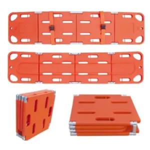 Quality 1.91M Four Folding Ambulance Emergency Rescue Spine Board Stretcher for sale
