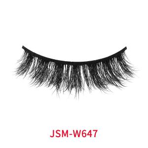 Natural Black 15mm 3d Faux Mink Lashes Soft Handmade