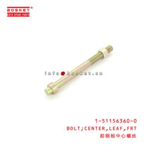 China Front Leaf Spring Center Bolt Replacement 1511563600 Suitable For ISUZU CXZ on sale