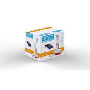 Multi - Functional Solar Panel Led Lighting System With MP3/FM Bluetooth Charger