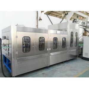 Carbonated Beverage Soda Pure Mineral Water Bottle Filling Capping Sealing