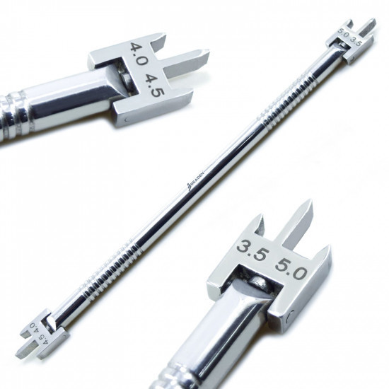 Adjustable Bracket Positioning Gauge Orthodontic Instrument Medical Stainless