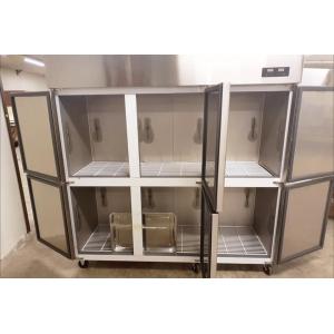 403 Commercial Stainless Steel Fridge Freezer Air Cooling 1.2m