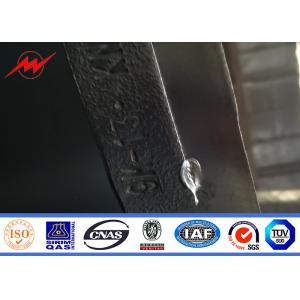 Milky Way Electrical Steel Tubular Pole Self Supporting Metal Utility Poles