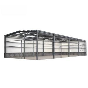 Modular Component Steel Structure Fabrication Painted Galvanized Surface