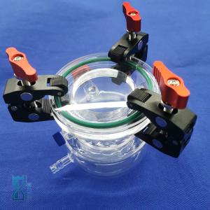 China Laboratory Quartz Reactor High Temperature Corrosion Resistance 50ml 100ml 150ml on sale