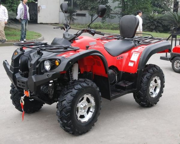 1 - Cylinder 700cc Atv Utility Vehicles 4 - Stroke , Rear Rack Two Seater Four