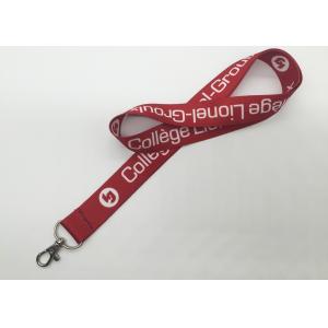 Recycled Heavy Duty Lanyard / Dye Sublimation Lanyards With Portable Phone