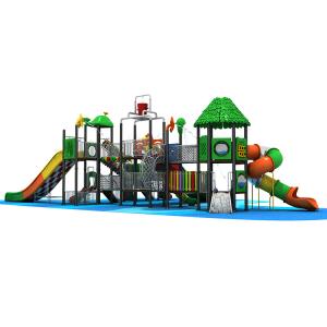 Kindergarten Outdoor Water Playground Kids Slide Equipment