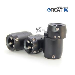 Light Weight Aluminum Prosthetic Double Head Sliding Adaptor 45mm