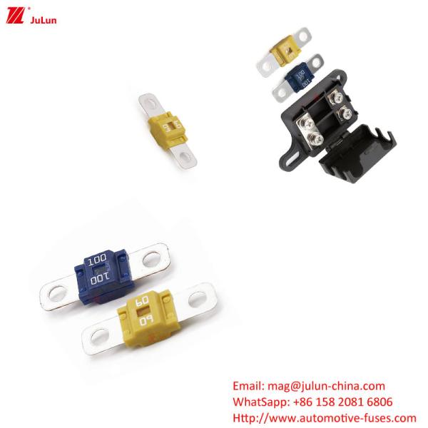 Automotive Blade Safety Ribbon Bolt M5 M6 M8 Mounting Plate Type