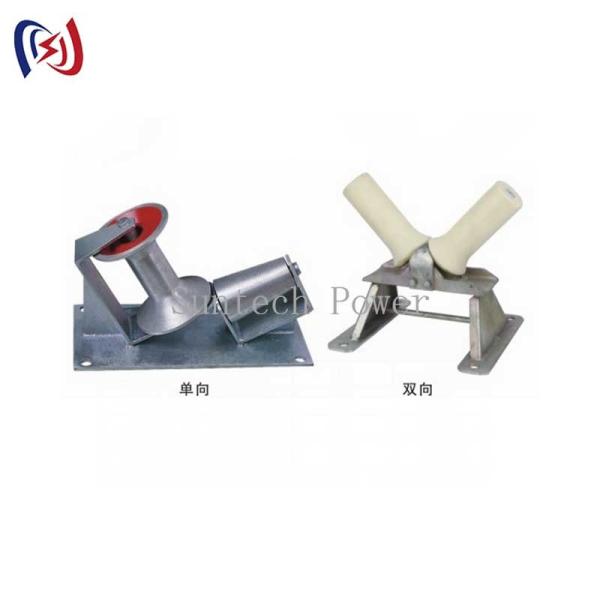 Buy Nylon Corner Cable Turning Roller One Way Construction Works Stringing at wholesale prices