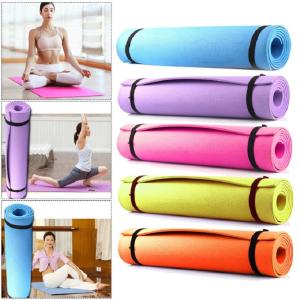EVA Yoga Mat Non Slip Carpet Pilates Gym Sports Exercise Pads For Beginner