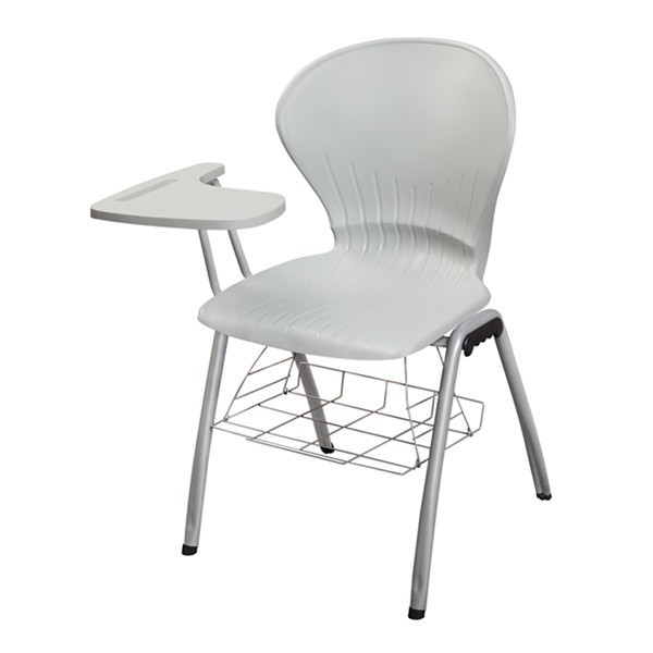 oxidation resistance Portable Office Chair / Training Chairs With Writing Tablet