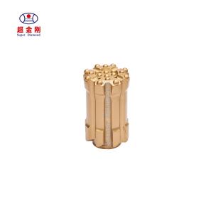 89mm T38 Mining Threaded Rock Button Bit Flat Face and Dropped Center Top Hammer