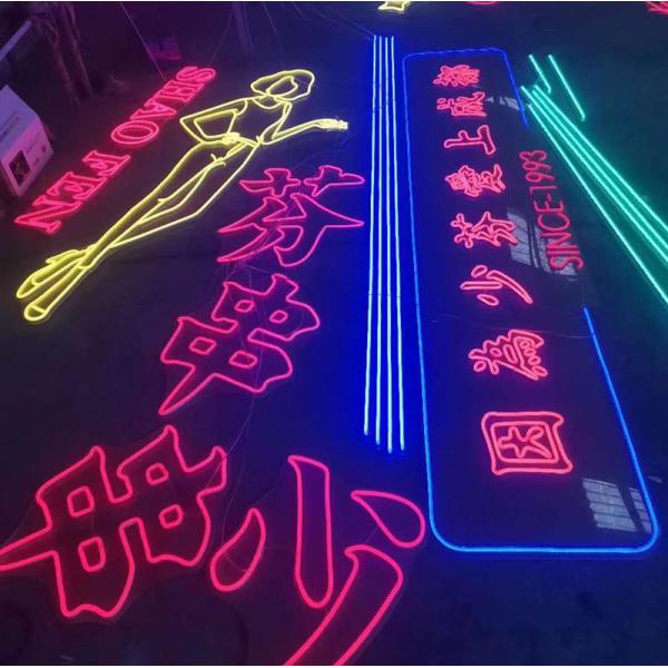 Customized Hot Sellingised Happy Birthday Atmosphere Light Led Bedroom Letter Neon Sign