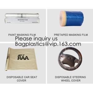 Hand Masking Film,Pre-Taped Masking Film Tape Poly Surface Painting Protection