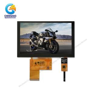 Quality 5&quot; FPC CTP TFT LCD Capacitive Touchscreen ISO9001 With Rgb Interface for sale