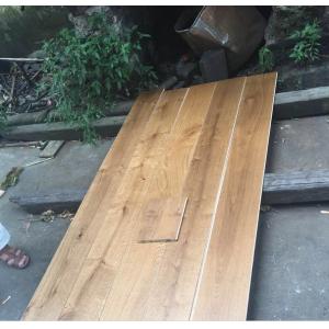 oiled smoked oak engineered timber flooring