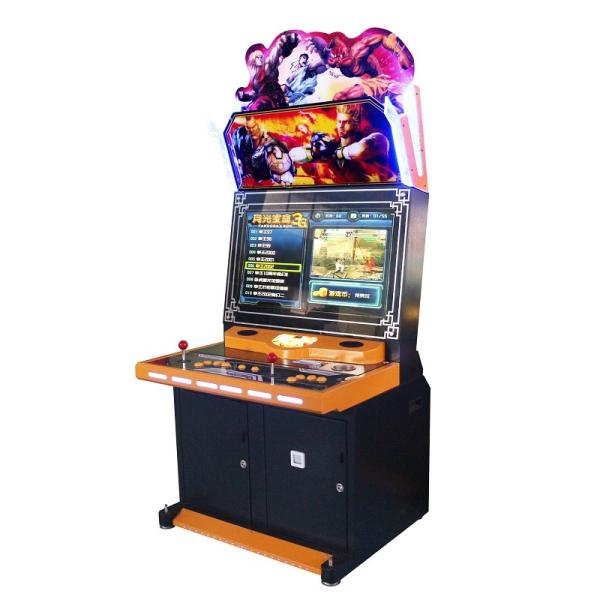 Mini Box Street Fighter Arcade Cabinet / Joysticks Coin Op Street Fighter Arcade Game