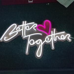 Better Toether Til Death LED Light Up Custom Neon Open Beer Bar Custom Neon