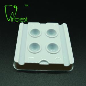 2/4 Slots Dental Plastic Disposable Mixing Wells