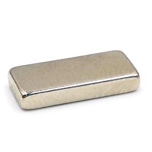 Rectangular Sintered NdFeB Neodymium Magnet Block Shape Nickel Coating N42