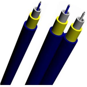 GJJKAV Armored Indoor Fiber Optic Cable Simplex / Duplex Shape For Fiber Network