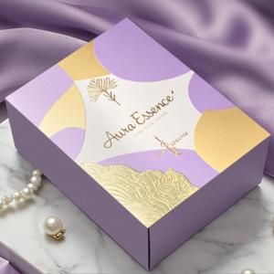 Custom Luxury Square Empty Folding Paper Box Candle Jars With Lid And Box