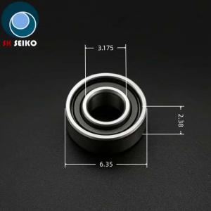 SR144TLZN 3.175*6.35*2.38 High Speed Dental Bearing Silver Handpiece Bearing