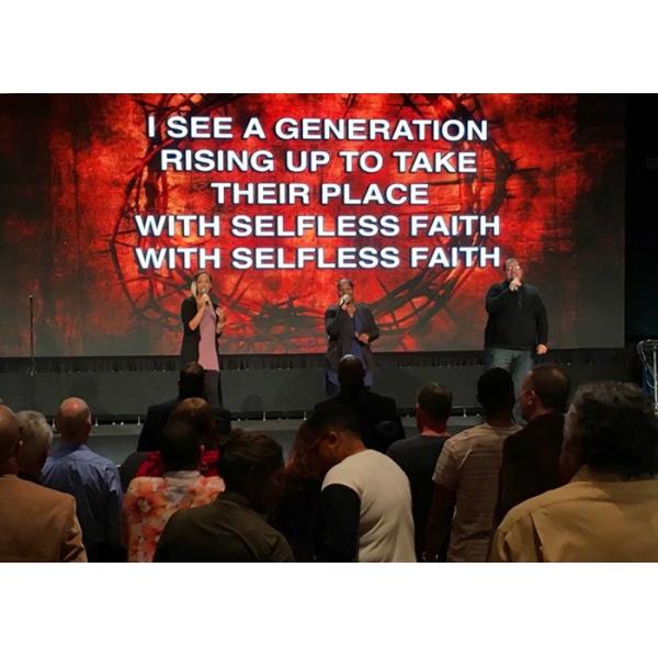 P3.91 Rental Rgb Flexible Indoor Led Video Wall For Exhibition , Energy Saving