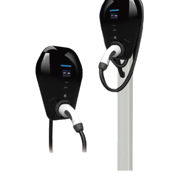 Buy Max 32A 2.8 LCD 4G Ethernet AC DC EV Charger 6x Faster Stand Up Wall Mount CE UL TUV Certified at wholesale prices