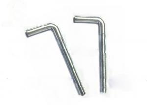 China Convenient L Shaped Anchor Bolts , Hot Dipped Galvanized Anchor Bolts on sale