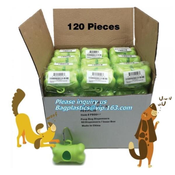 Doggy Poo Bags Compostable Doggie Dog Poop Bags Custom Printed, Disposable