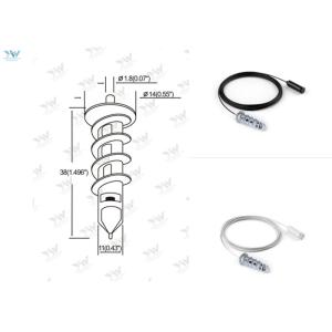 Tool Free Adjustable M3 Threaded Cable Gripper With Plasterboard Screw Anchor
