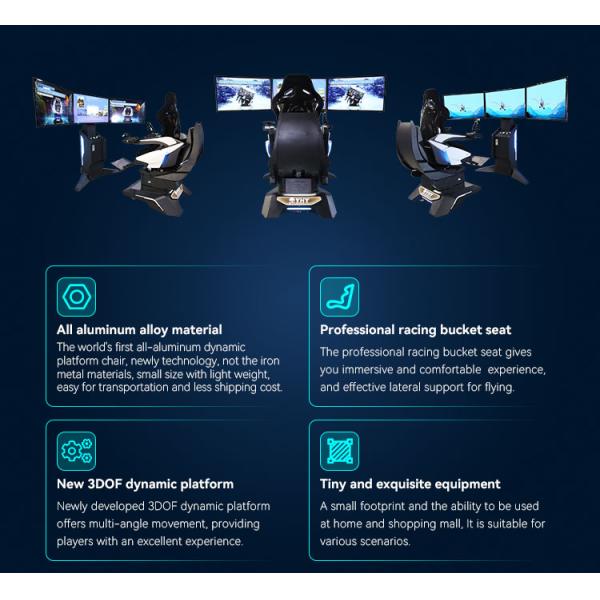 Airplane Simulator Vr Rc Plane Simulator 9D Virtual Reality Cinema Game Equipment