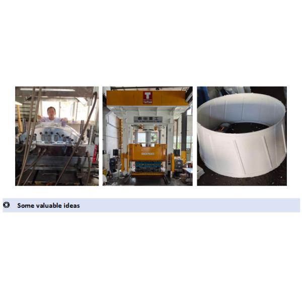 SMC Auto Bumper Mould 2500x900x180mm P20 Steel Compression Molding