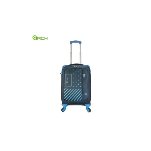 Buy Tapestry Trolley Travel Luggage Bag with Printing Front Panel at wholesale prices