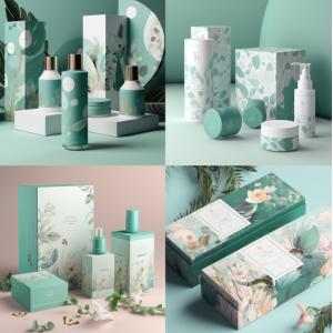 Custom Size Accepted Glossy Lamination Eco Friendly Skincare Fragrance Packaging