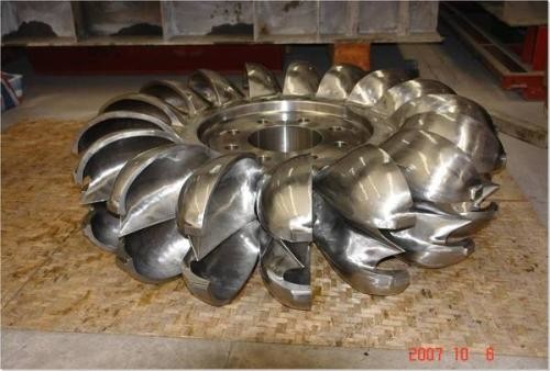 Buy 1000kw Pelton Francis Hydro Turbine Runner Water Turbine Generator at wholesale prices