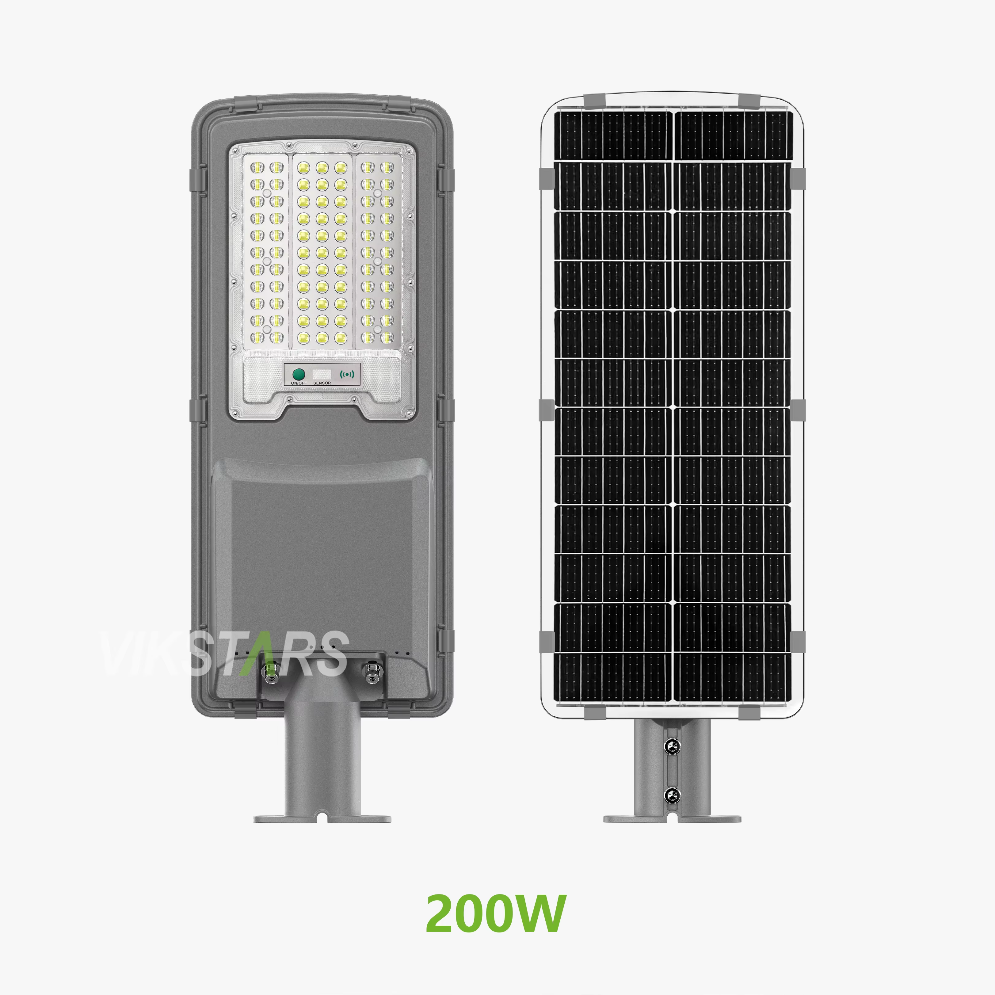 Outdoor Integrated Solar Street Lights Outdoor 200w 300w Lamp for Road With