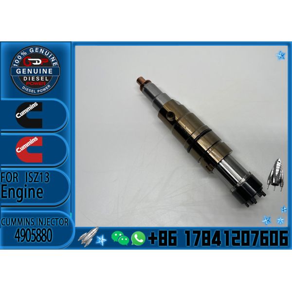 Excavator Accessories Fuel Injector 2872544 2031835 2030519 4905880 for Cummins 4D18 QSZ13 Diesel Engine Spare Parts
