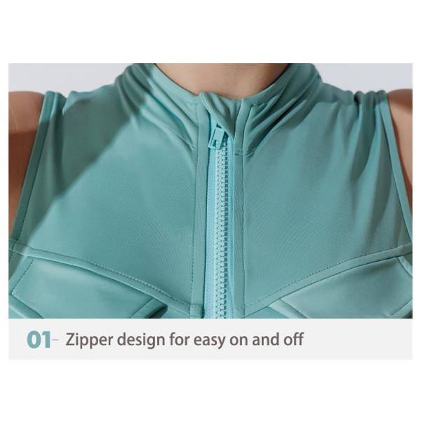 Lake Green Sports Tennis Dress Running Fitness Short Skirt With Pocket Women Sleeveless